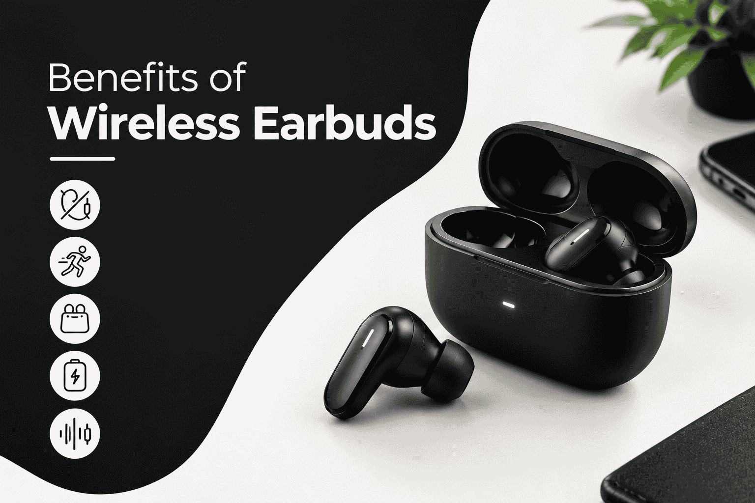 Benefits of Wireless Earbuds