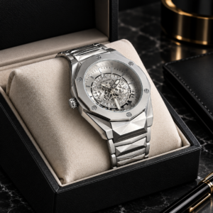 Luxury Silver Hublot Watch