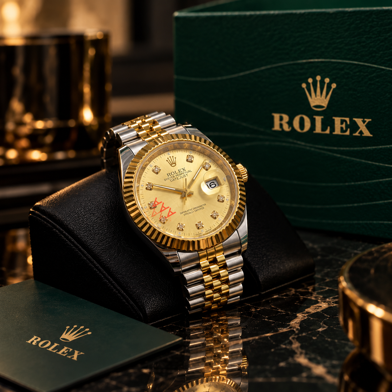 Rolex Gold & Silver Two-Tone Watch