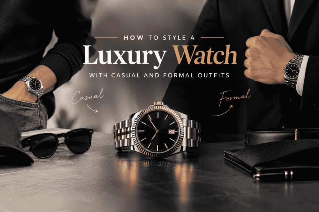Style a Luxury Watch with Casual and Formal Outfits
