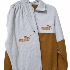 Puma Grey & Brown Tracksuit
